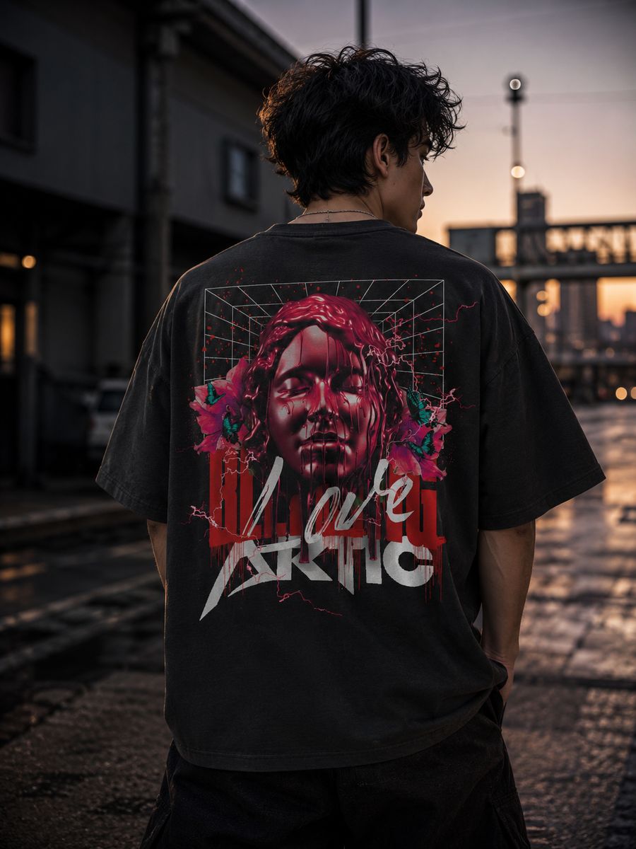 Lookbook ARTIC Bleeding Love al atardecer