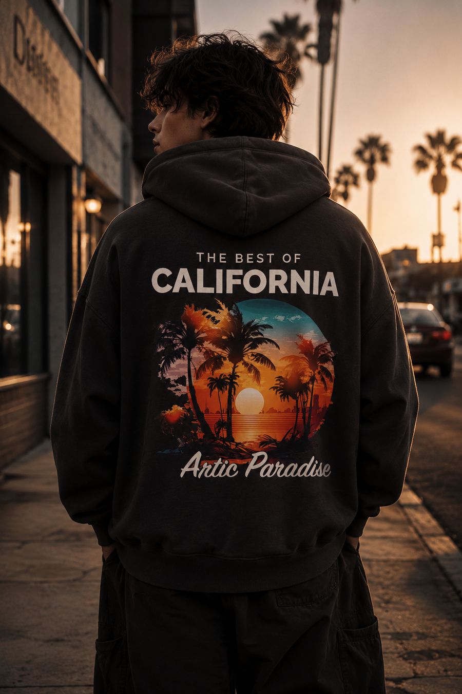 Lookbook ARTIC hoodie Artic Paradise en la calle